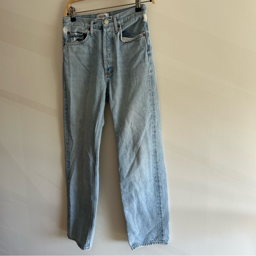 AGOLDE 90's Mid Rise Loose Fit Jeans - Picture 6 of 8
